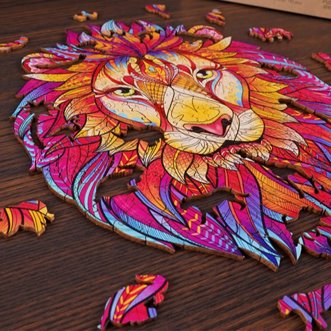 JuzzPuzzle™ Mysterious Lion Jigsaw Puzzle {SALE ENDS TODAY}